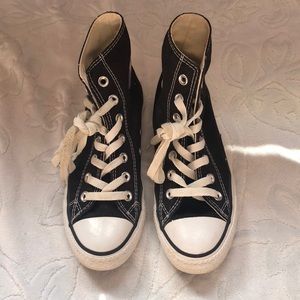Black High Top Converse